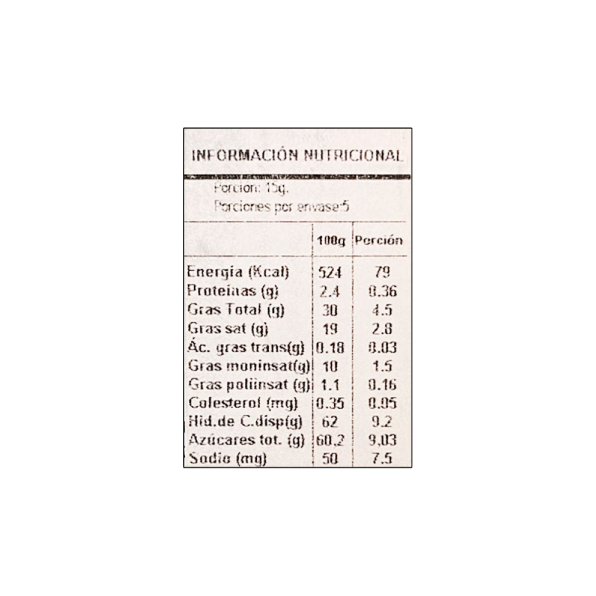 Chocolate stick Maitre Truffout menta 75g