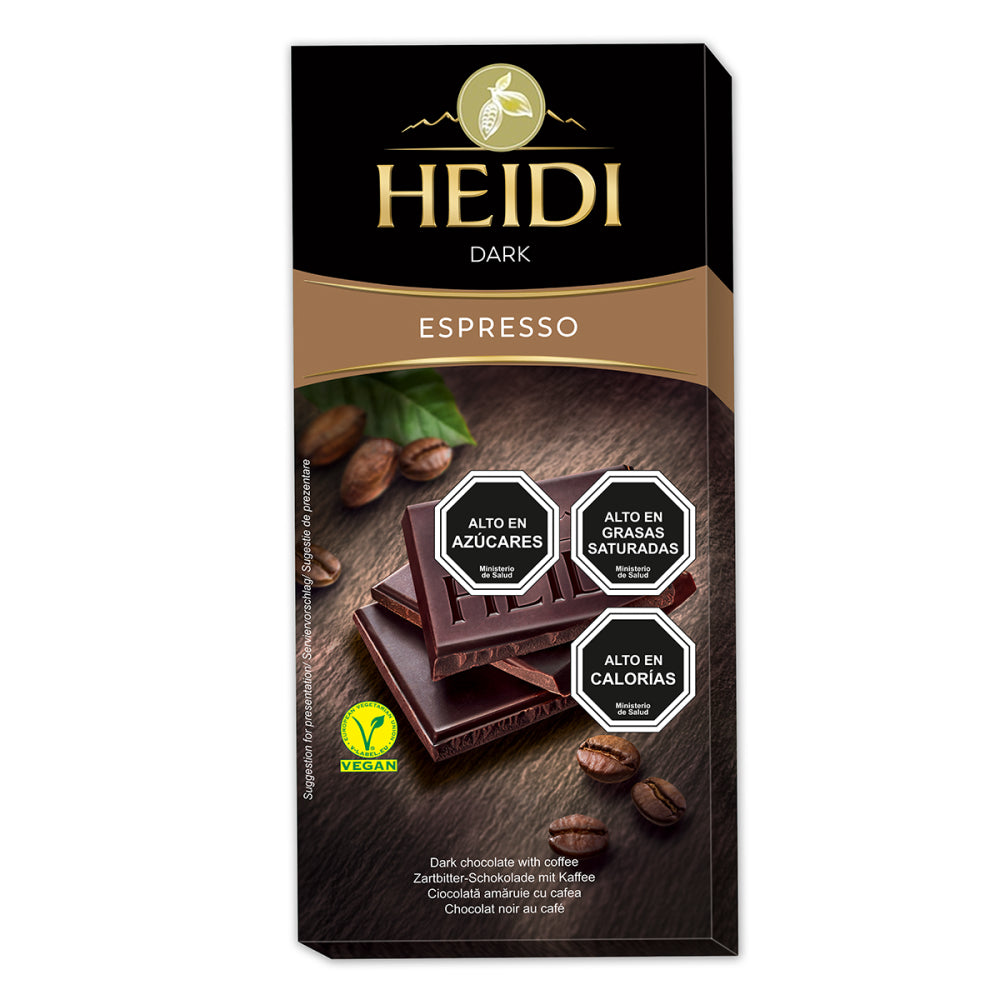 Chocolate tableta Heidi grandor dark coffe Heidi