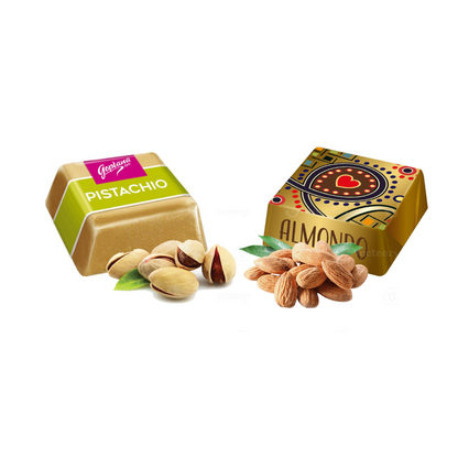 Pack Chocolate Bombón Goplana Pistacho 1 Kg + 1 Almendra 1 Kg