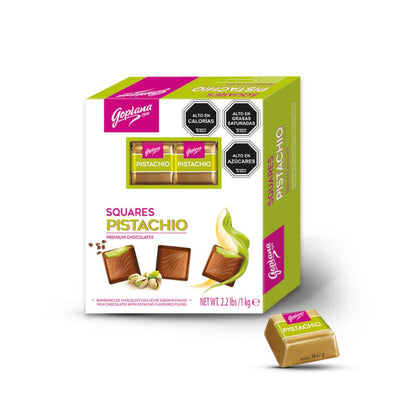 Pack 4 cajas bombones Goplana 1 Kg Pist+café+Almen+Choco