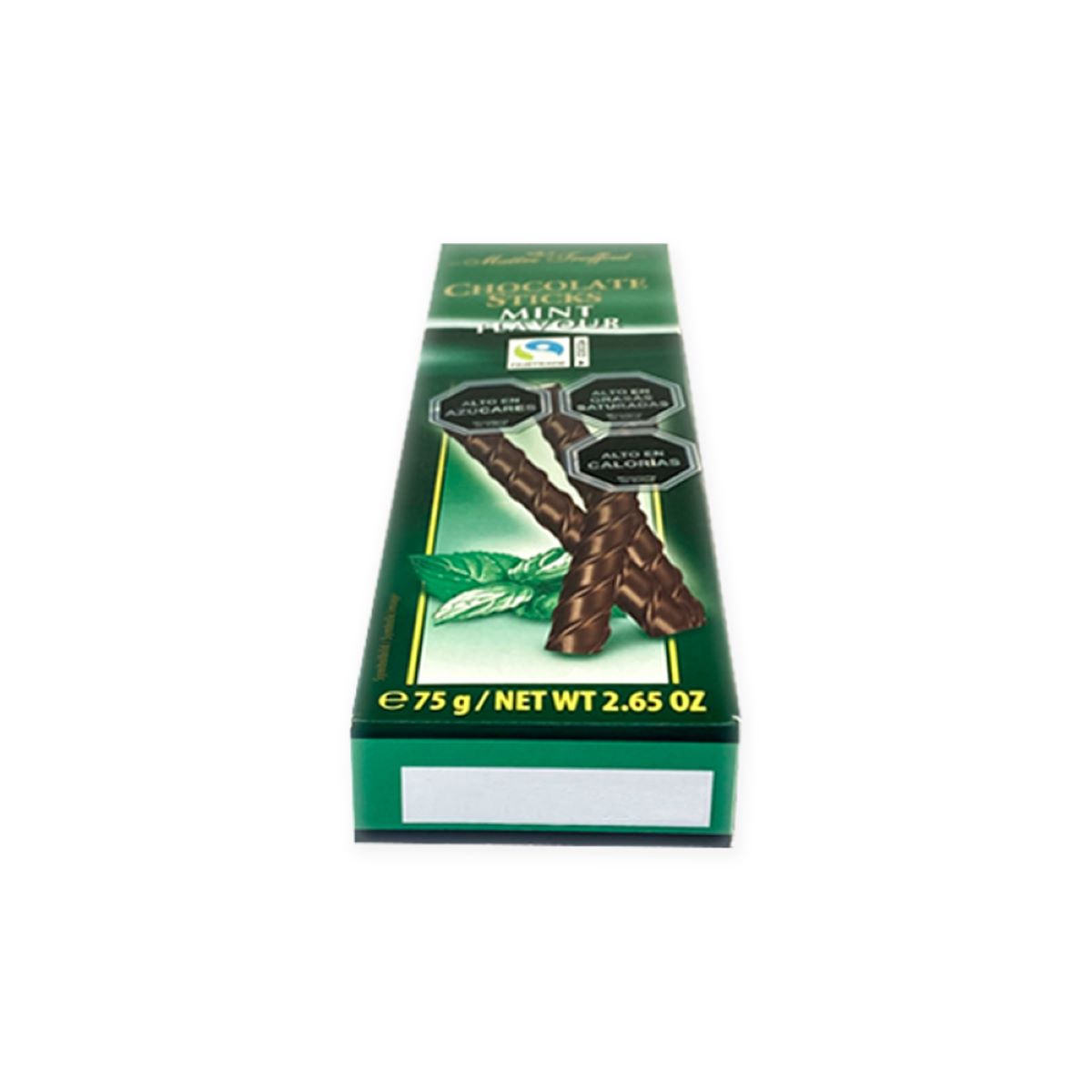 Chocolate stick Maitre Truffout menta 75g
