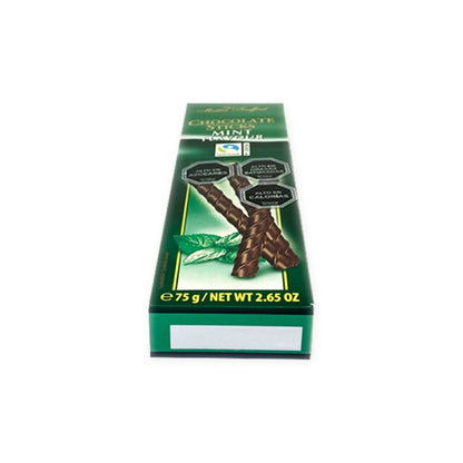 Chocolate stick Maitre Truffout menta 75g