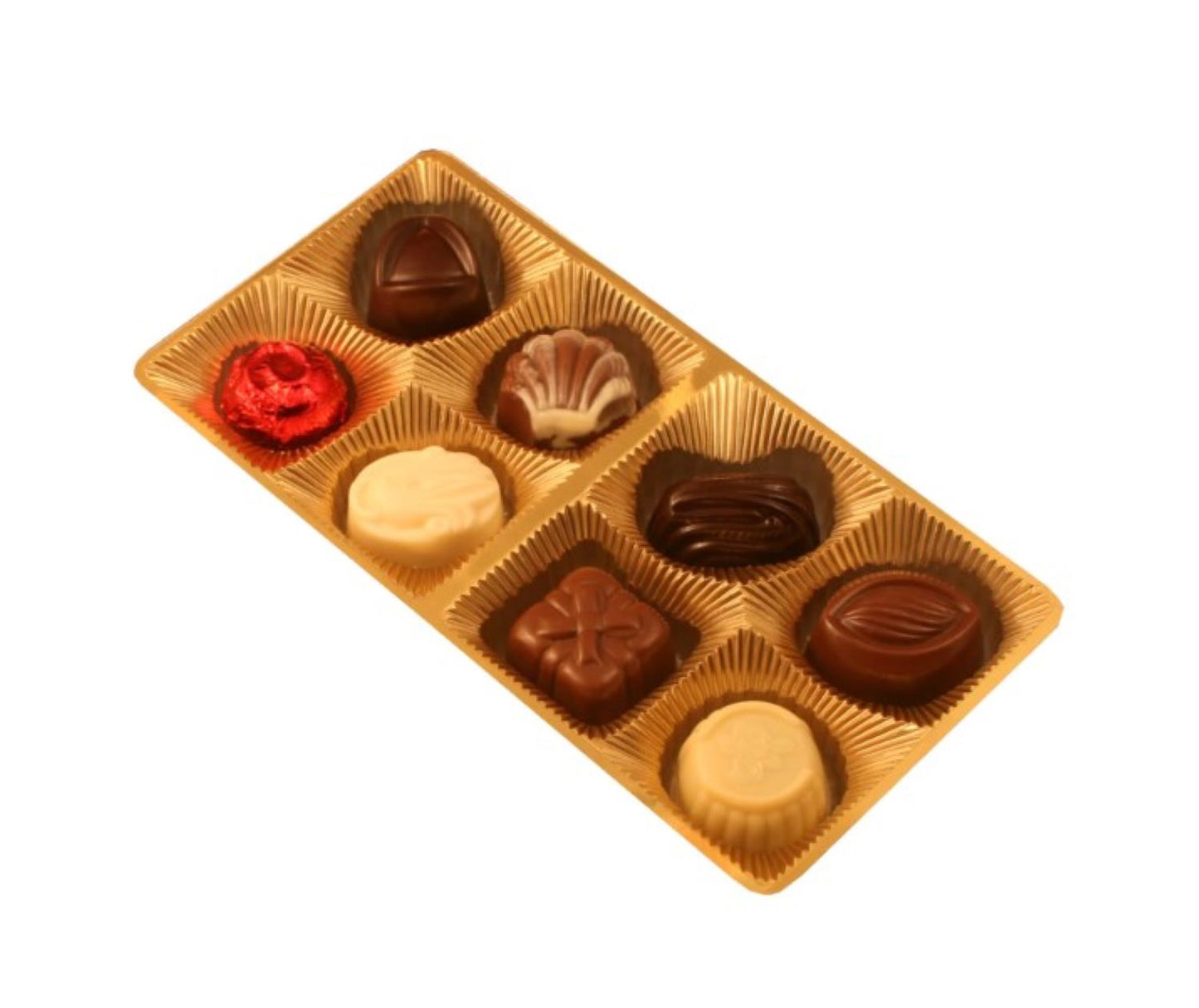 Bombones Maitre Truffout Praliné Amarillo 100g