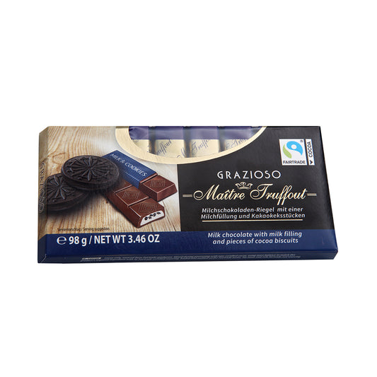 Chocolate Maître Truffout Grazioso Galletas Y Crema 98 Gr