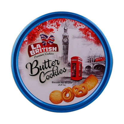 Galletas Mantequilla La British 400gr Azul o Rojo