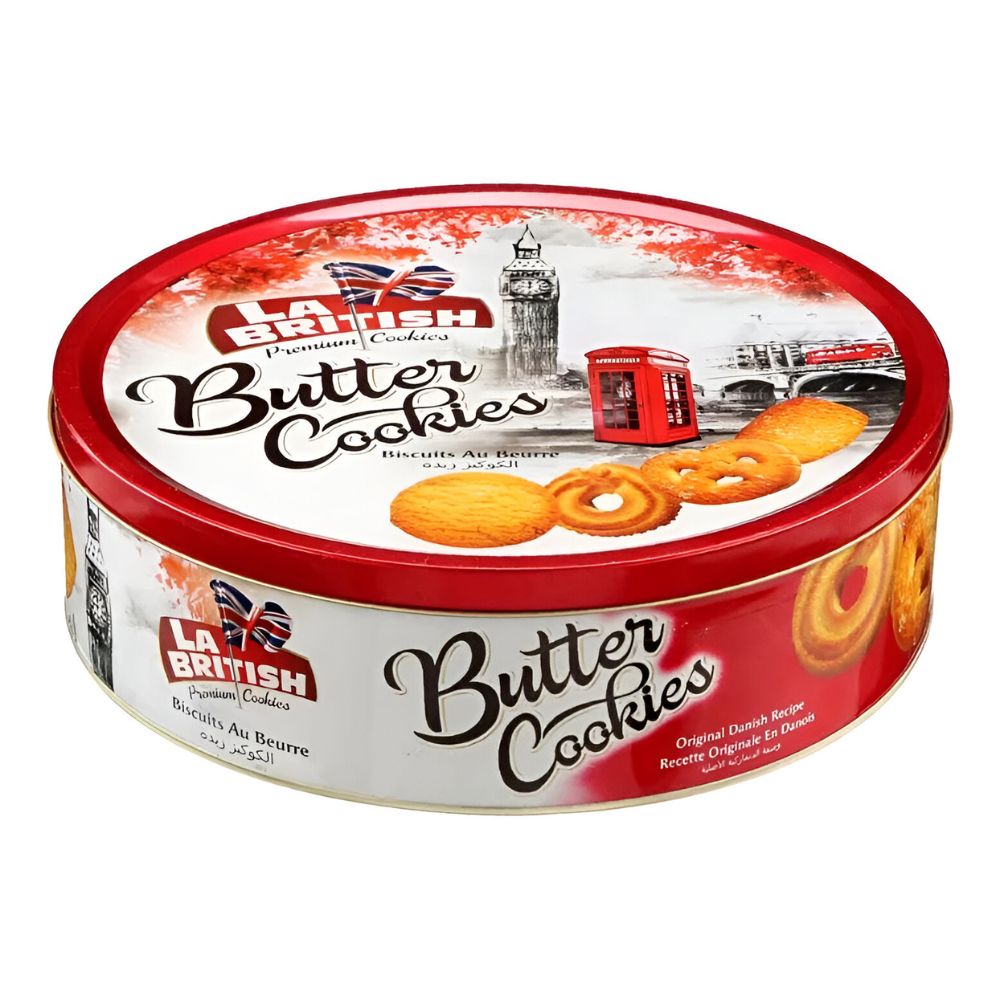 Galletas Mantequilla La British 400gr Azul o Rojo