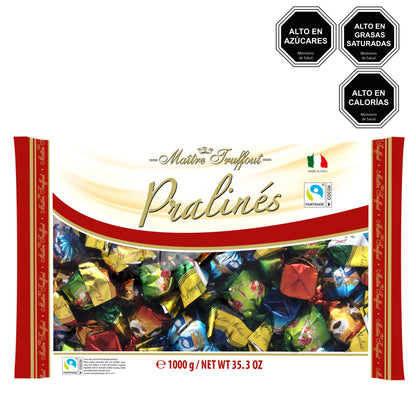 Chocolate Bombón Pralinés Surtido Chocolate de leche 1kg