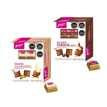 Pack Chocolate Goplana Choco Choco 1kg + 1 Almendra 1kg