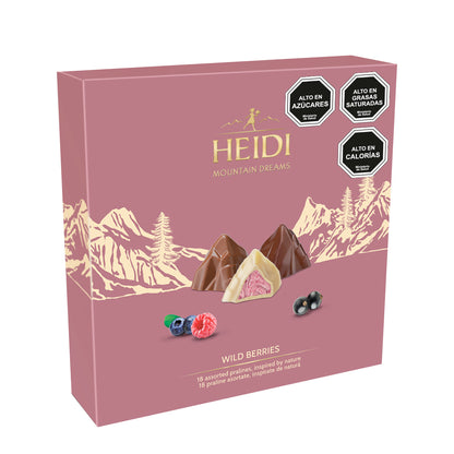 Estuche Choc. bombones Heidi mountain dreams frutos bosque.150 gr