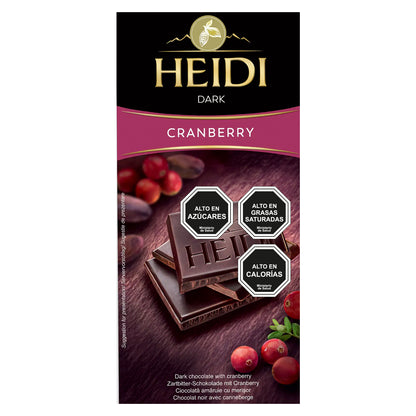 Pack 8 tabletas chocolate Heidi dark surtidas 80g