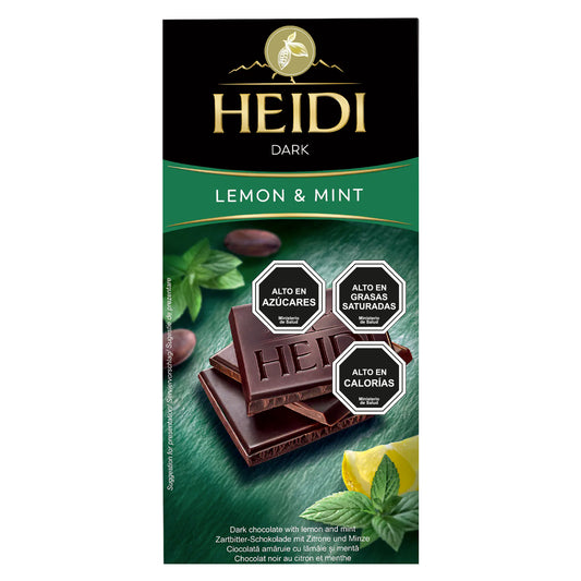 Chocolate tableta Heidi Dark mint lemon 80g