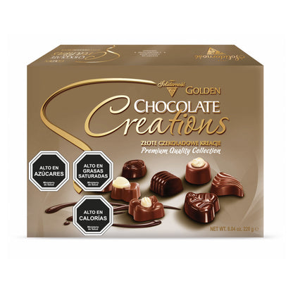 Pack 6 Estuche Bombones Creations Golden Solidarnosc 228g