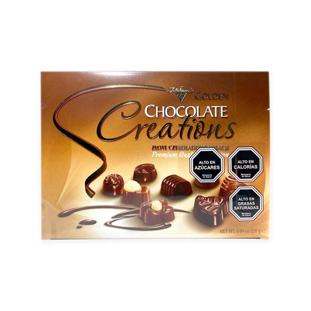 Estuche de Bombones Creations Golden Solidarnosc Chocolate