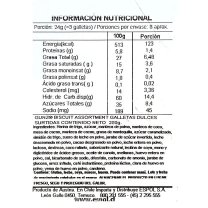 Surtido de galletas Papagena biscuit assortement 200g
