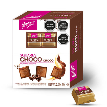 Pack Chocolate Goplana Choco Choco 1kg + 1 Almendra 1kg