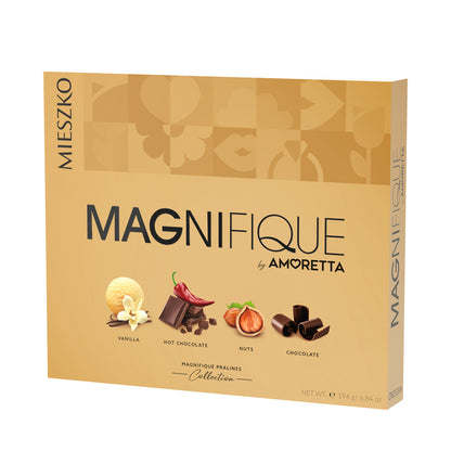 Estuche Bombones  Chocolate surtidos magnifique 194 gr.