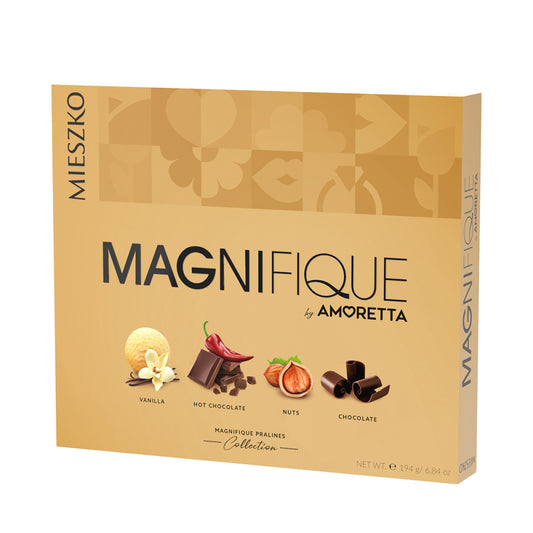 Estuche Bombones  Chocolate surtidos magnifique 194 gr.