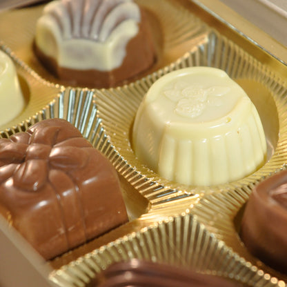 Bombones Maitre Truffout Praliné Amarillo 100g