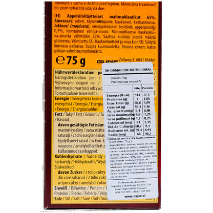 Chocolate stick Maitre Truffout naranja 75g