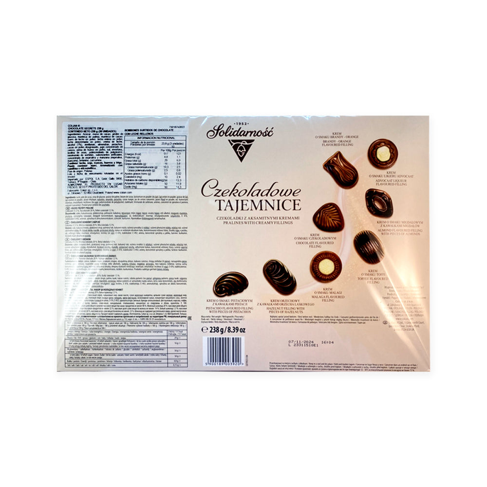Bombones Solidarnosc Rosas Chocolate 238gr / Superstore