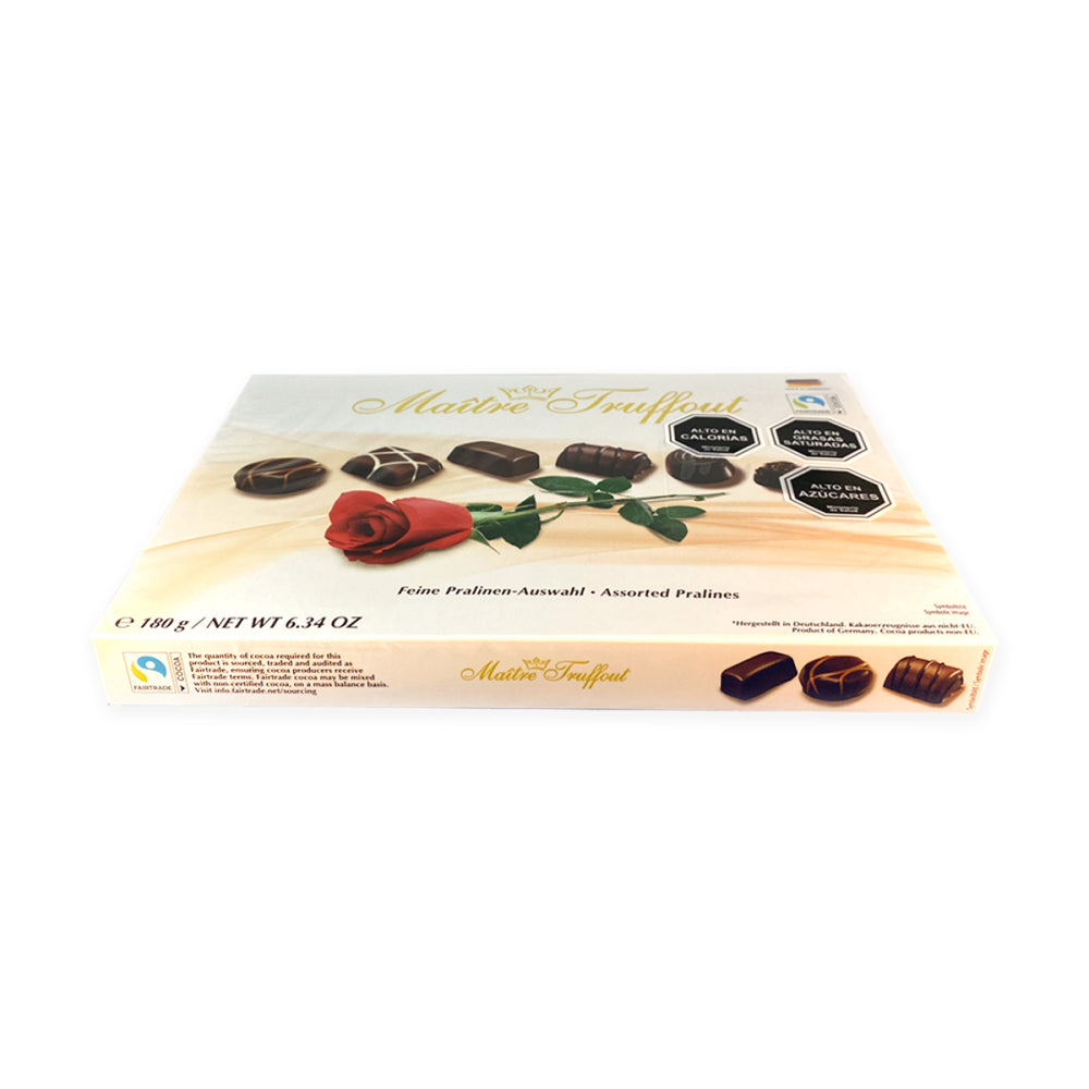 Pack 8 Estuches Pralines Maitre Truffout Surtidos Rosa 180g
