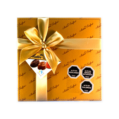 Bombones Caja Amarillo surtidos Maitre Truffout 200 Grs.