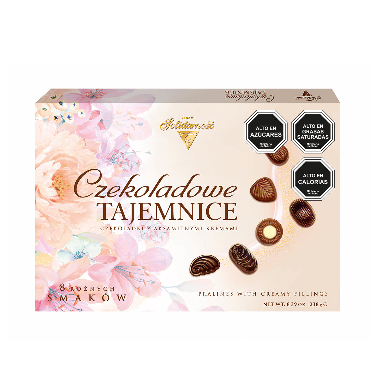 Bombones Solidarnosc Rosas Chocolate 238gr / Superstore