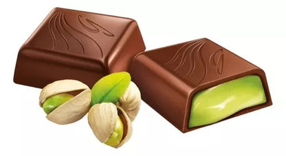 Pack 4 Cajas Bombon Chocolate Goplana 1 Kg Sabor Pistacho